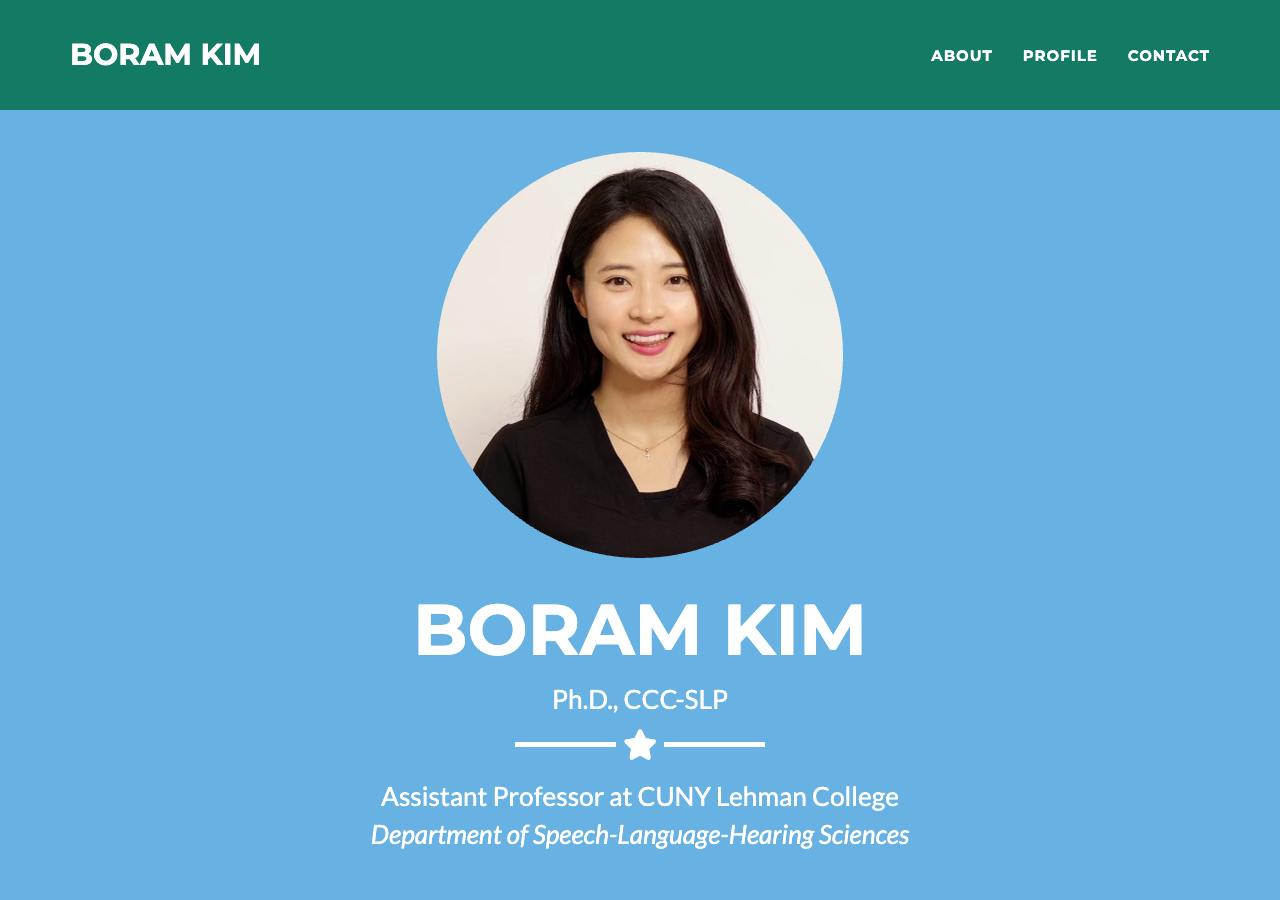 Dr. Boram Kim